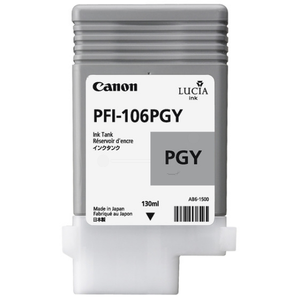 Canon Tinte 6631B001 | PFI-106PGY | PFI106PGY grau
