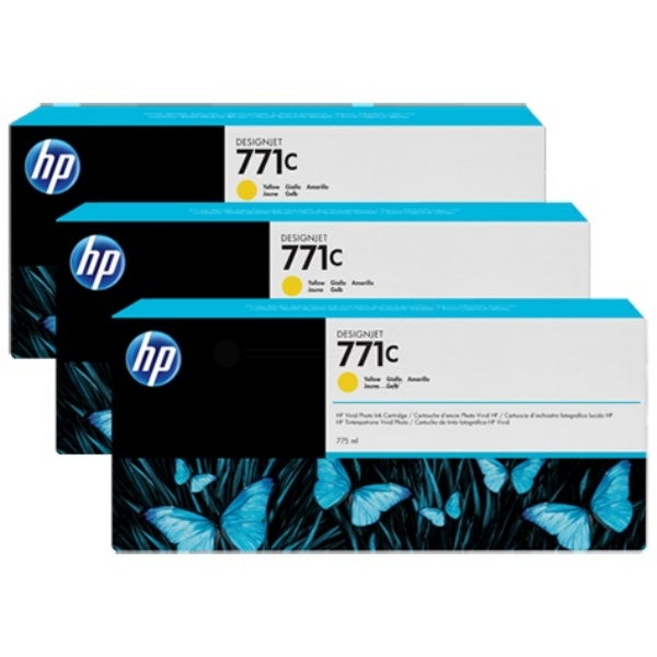 HP Tinte B6Y34A | 771C | 771CYELLOW yellow