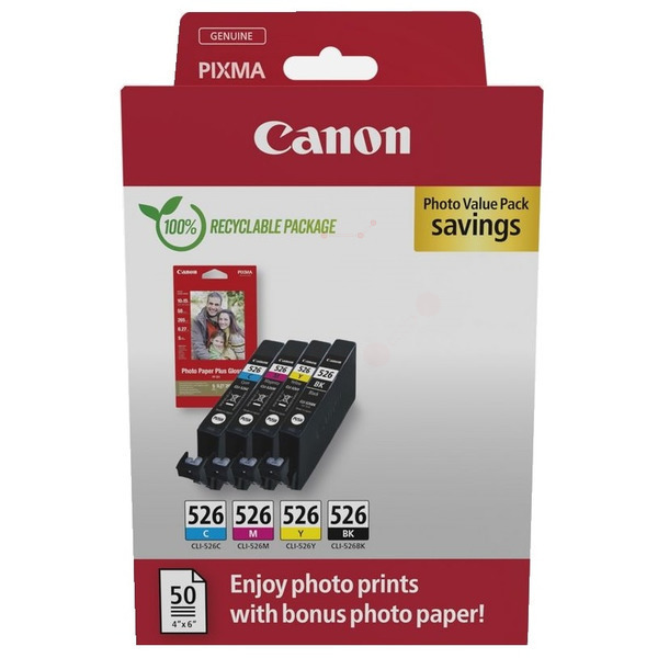 Canon Zubehör CLI-526 | CLI526 | 4540B017 schwarz