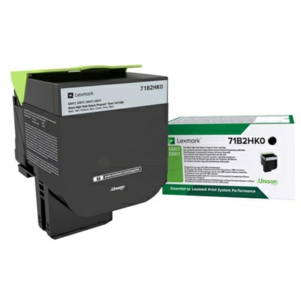 Lexmark Toner 71B2HK0 schwarz