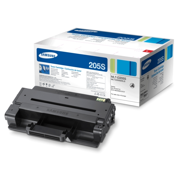 Samsung Toner MLT-D205S | MLTD205S | ML-3310 | ML3310 | ML-3710 | ML3710 | SCX-4833 | SCX4833 | SCX-5637 | SCX5637 | SU974A | MLT-D205SBLACK | MLTD205SBLACK schwarz