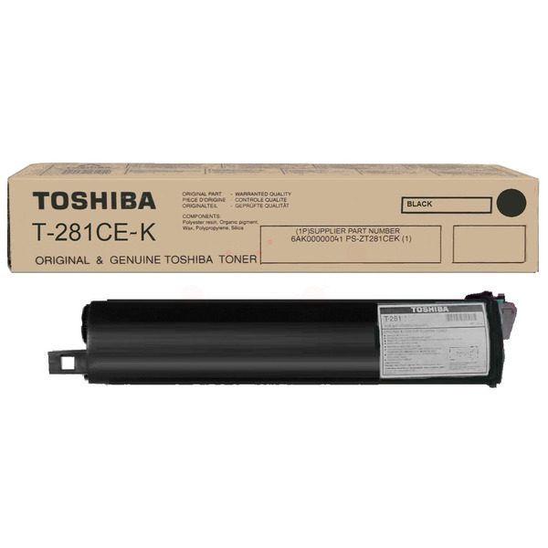 Toshiba Toner T-281CEK | 6AJ00000041 | T-281CE-K | T281CEK schwarz