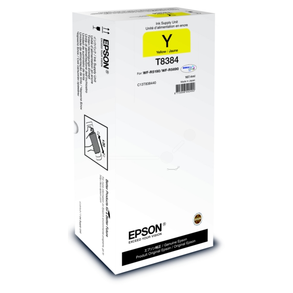 Epson Tinte C13T838440 | T838440 | T8384 yellow