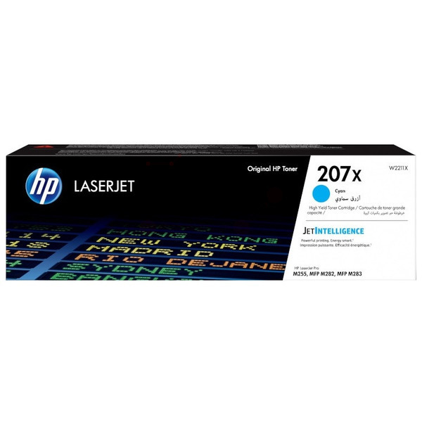 HP Toner W2211X | 207X | 207XCYAN cyan