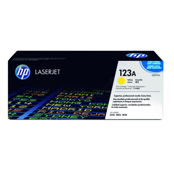 HP Toner Q3972A | 123A | 123AYELLOW yellow