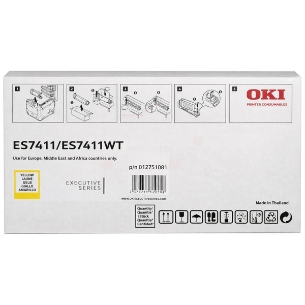 OKI Trommel 01275101 yellow