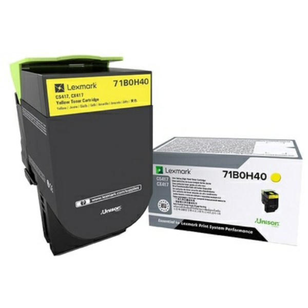 Lexmark Toner 71B0H40 yellow