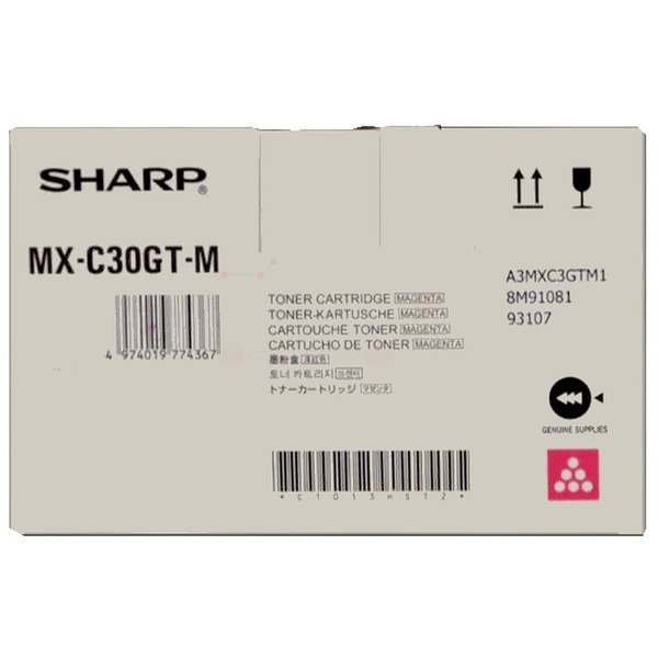 Sharp Toner MX30GTM | MXC30GTM magenta