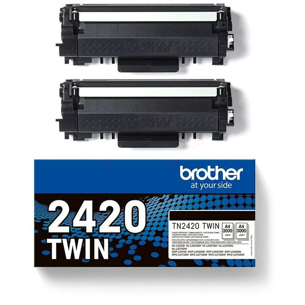 Brother Toner TN-2420TWIN | TN2420TWIN schwarz