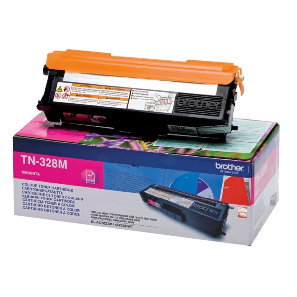 Brother Toner TN-328 | TN328 | TN-328M | TN328M magenta
