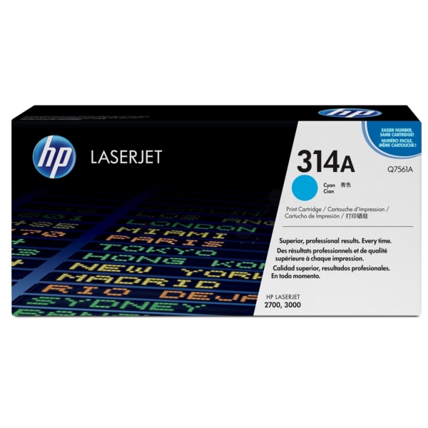 HP Toner Q7561A | 314A | 314ACYAN cyan