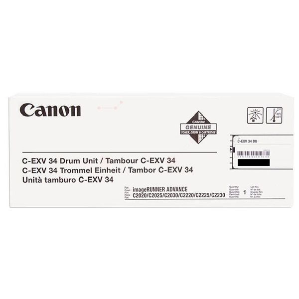 Canon Trommel C-EXV 34 | CEXV 34 | CEXV34 | 3786B003 | C-EXV34 schwarz
