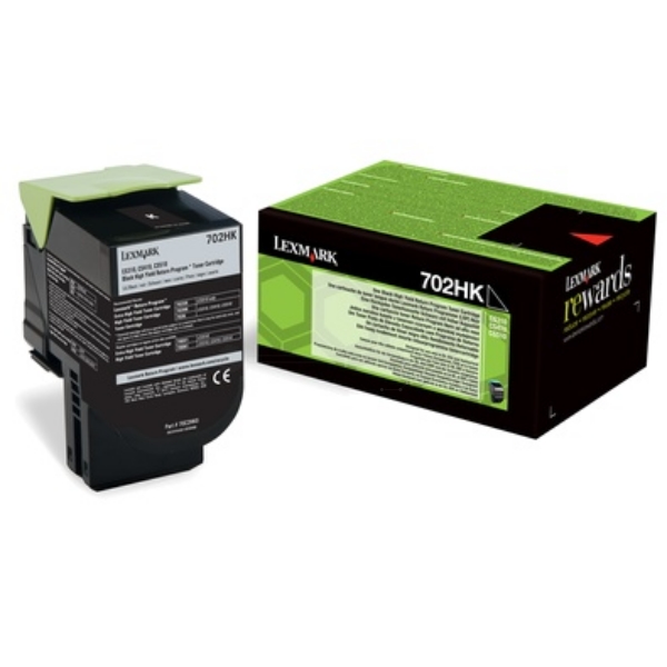 Lexmark Toner 70C2HK0 | 702HK schwarz