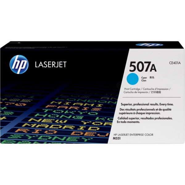 HP Toner CE401A | 507A | 507ACYAN cyan