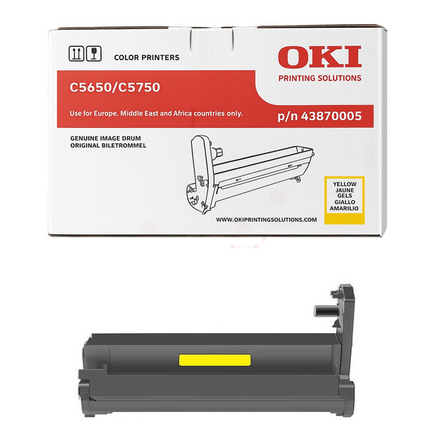 OKI Trommel 43870005 yellow