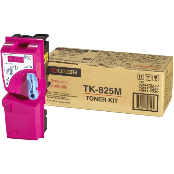 Kyocera Toner TK-825 | TK825 | 1T02FZBEU0 | TK-825M magenta