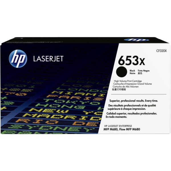 HP Toner CF320X | 653X | 653XBLACK schwarz