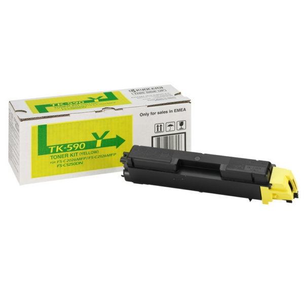 Kyocera Toner TK-590 | TK590 | 1T02KVANL0 | TK-590Y yellow