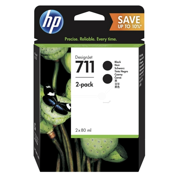 HP Tinte P2V31A | 711 | 711BLACK schwarz