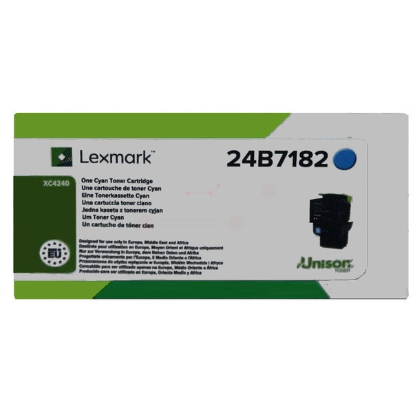 Lexmark Toner 24B7182 cyan