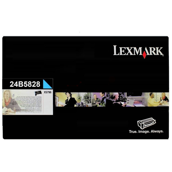 Lexmark Toner 24B5828 cyan