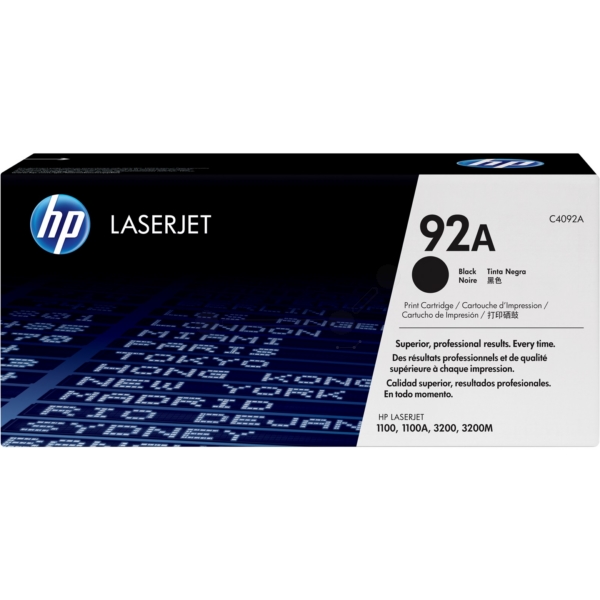 HP Toner C4092A | 92A | 92ABLACK schwarz