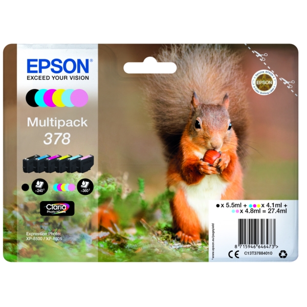Epson Tinte C13T37884010 | T37884010 | T3788 | 378