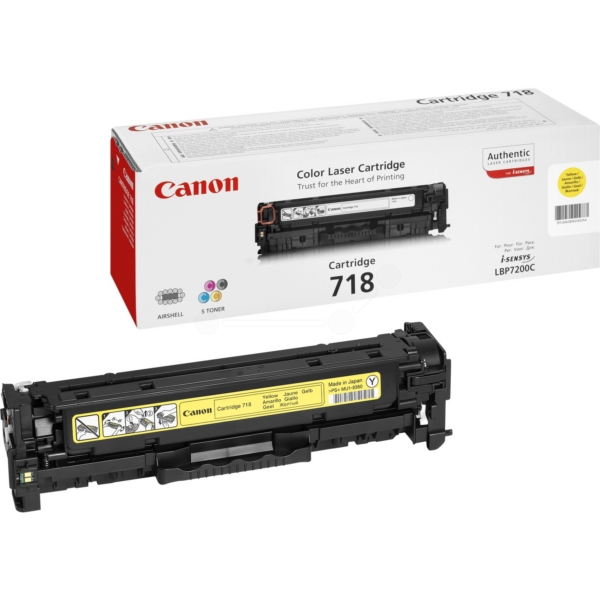 Canon Toner 2659B002 | 2659B014 | 718Y | CRG718Y yellow