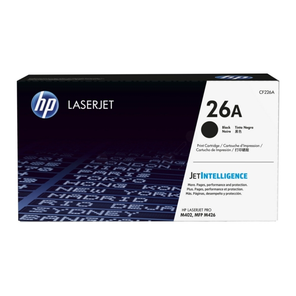 HP Toner CF226A | 26A | 26ABLACK schwarz