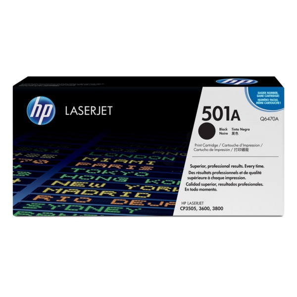HP Toner Q6470A | 501A | 501ABLACK schwarz