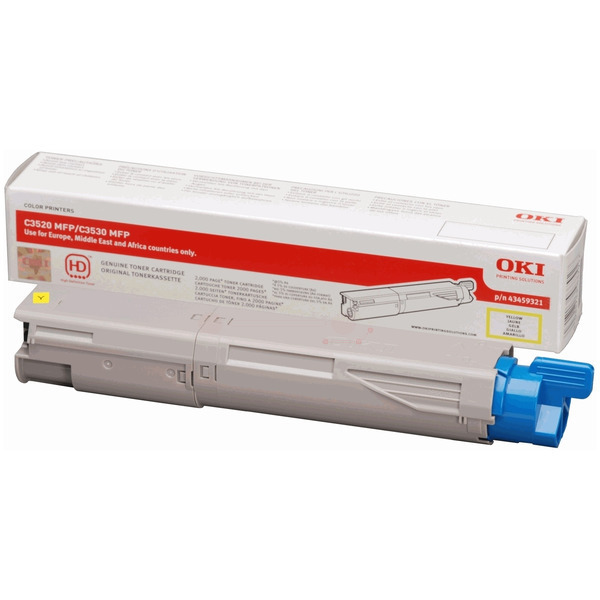 OKI Toner 43459321 yellow