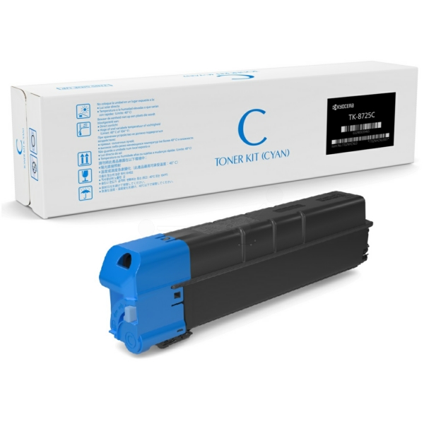 Kyocera Toner TK-8725C | TK8725C | 1T02NHCNL0 cyan