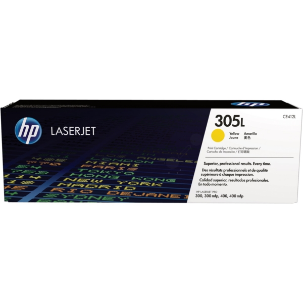 HP Toner CE412L | 305L | 305LYELLOW yellow