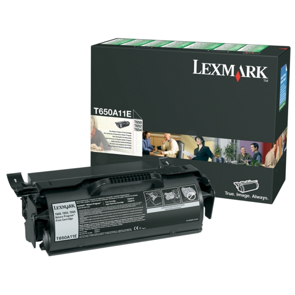 Lexmark Toner T650A11E schwarz