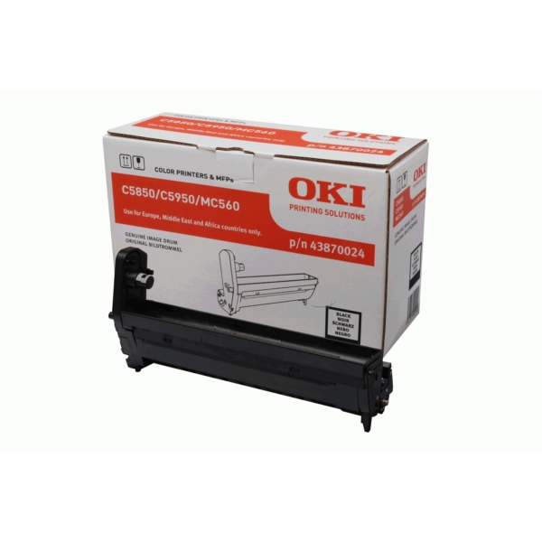 OKI Trommel 43870024 schwarz