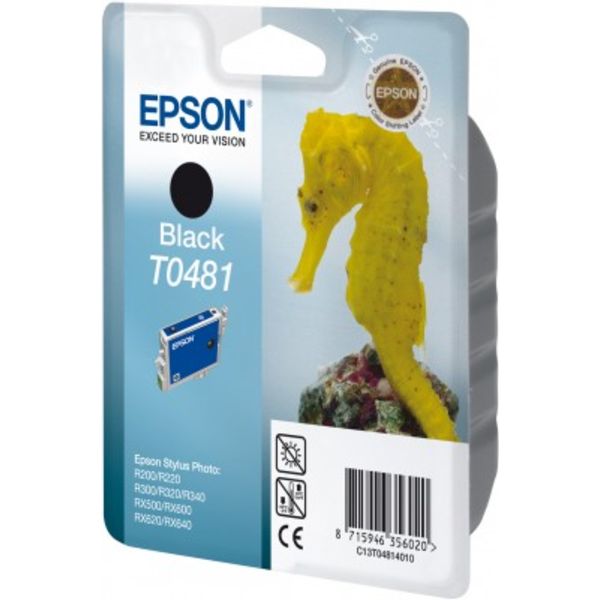 Epson Tinte C13T04814010 | BT0481 | T0481 | T04814010 schwarz