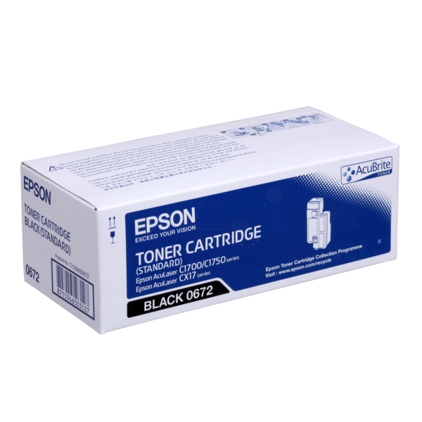 Epson Toner C13S050672 | 0672 schwarz