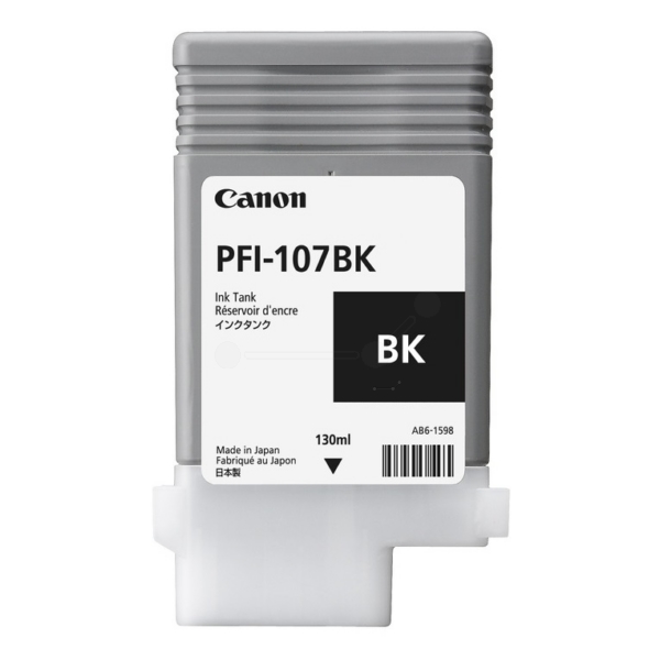 Canon Tinte 6705B001 | PFI-107BK | PFI107BK schwarz