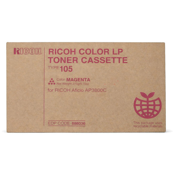 Ricoh Toner 885374 | TYPE105M magenta