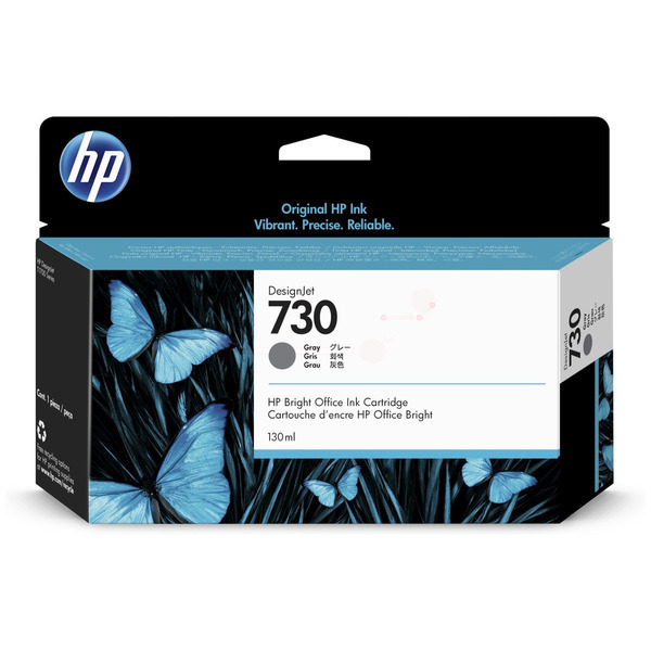 HP Tinte P2V66A | 730 grau