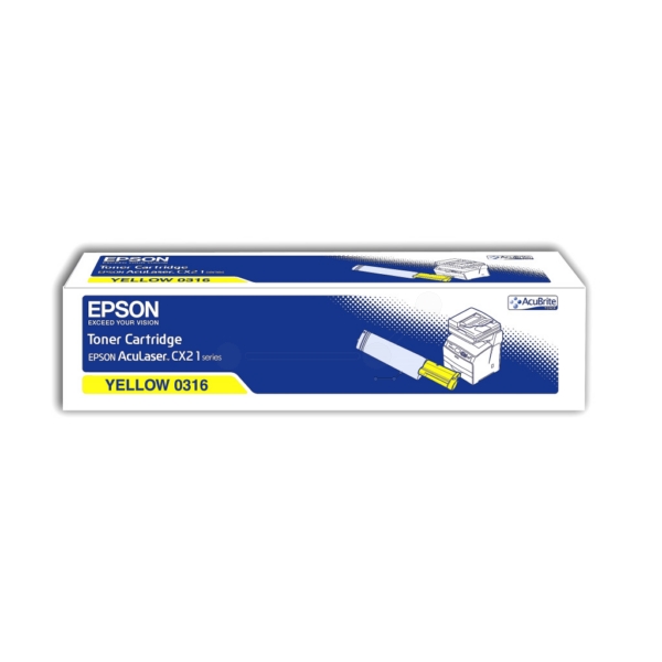 Epson Toner S050316 | C13S050316 | 0316 yellow