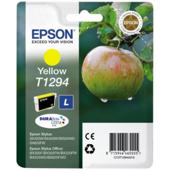 Epson Tinte C13T12944012 | T1294 | T12944012 yellow