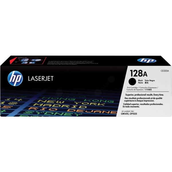 HP Toner CE320A | 128A | 128ABLACK schwarz