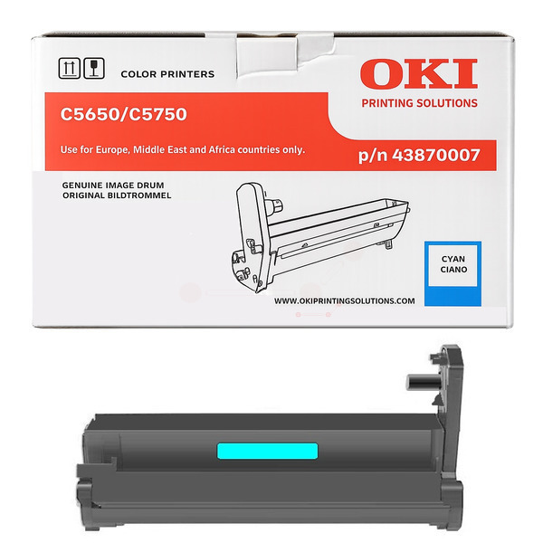 OKI Trommel 43870007 cyan