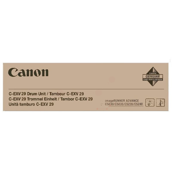 Canon Trommel C-EXV 29 | CEXV 29 | CEXV29 | 2778B003 | C-EXV29 schwarz