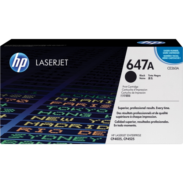 HP Toner CE260A | 647A | 647ABLACK schwarz