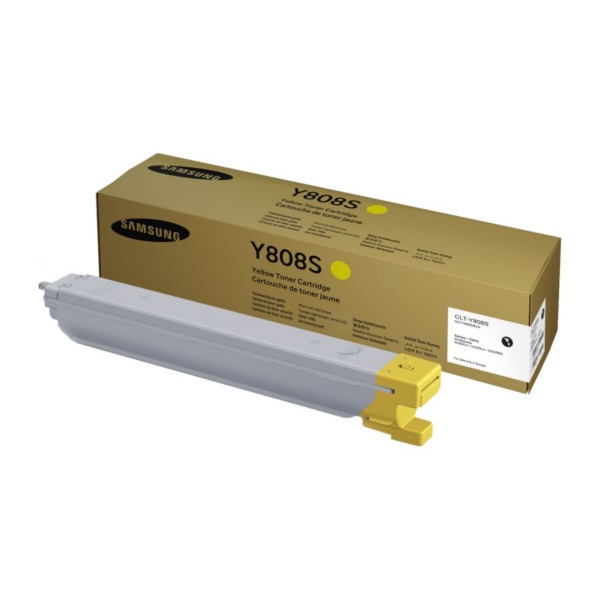Samsung Toner CLT-Y808S | CLTY808S | CLT-Y808SYELLOW | CLTY808SYELLOW yellow