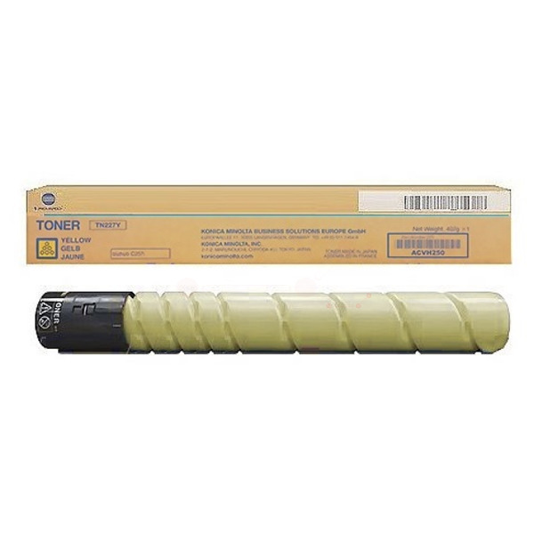 Konica Toner TN-227Y | TN227Y | ACVH250 yellow