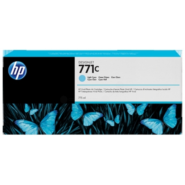 HP Tinte B6Y12A | 771C cyan