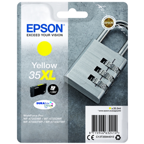 Epson Tinte C13T35944010 | 35XL | T35944010 | T3594 yellow